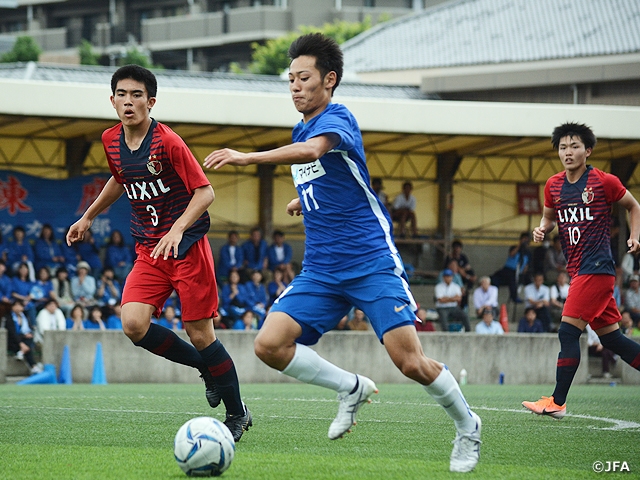 Funabashi Municipal draws with Kashima in the 7th Sec. of the Prince Takamado Trophy JFA U-18 Football Premier League EAST