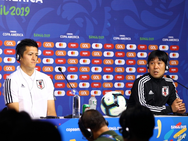 SAMURAI BLUE to go “All-in” against Ecuador at the CONMEBOL Copa America Brazil 2019