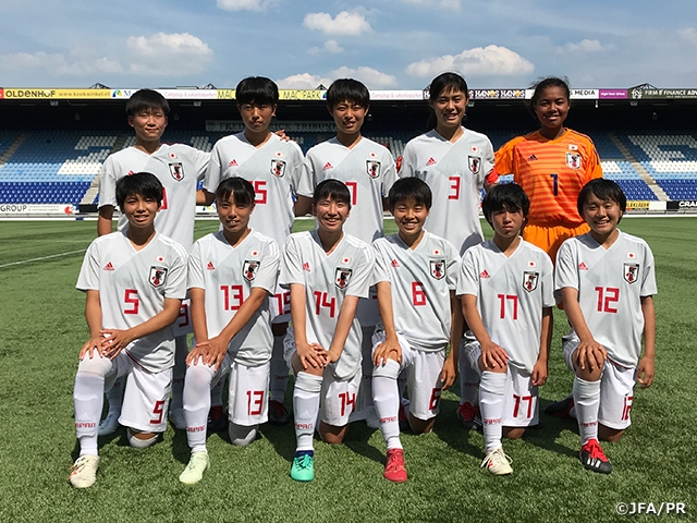 U-16日本女子代表、オランダ遠征初戦を勝利で飾る