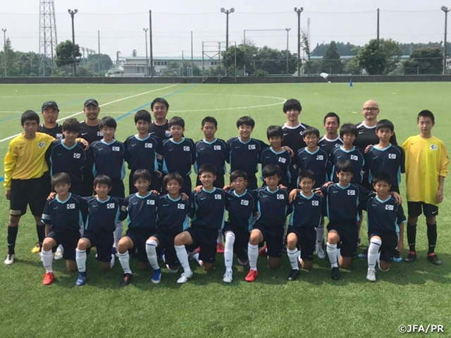 2019JFAエリートプログラムU-13フューチャーキャンプ　5日間の活動を終える