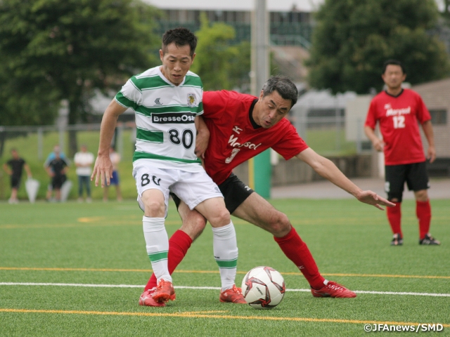 JFA 第18回全日本O-50サッカー大会開幕　過去優勝チームが好発進！