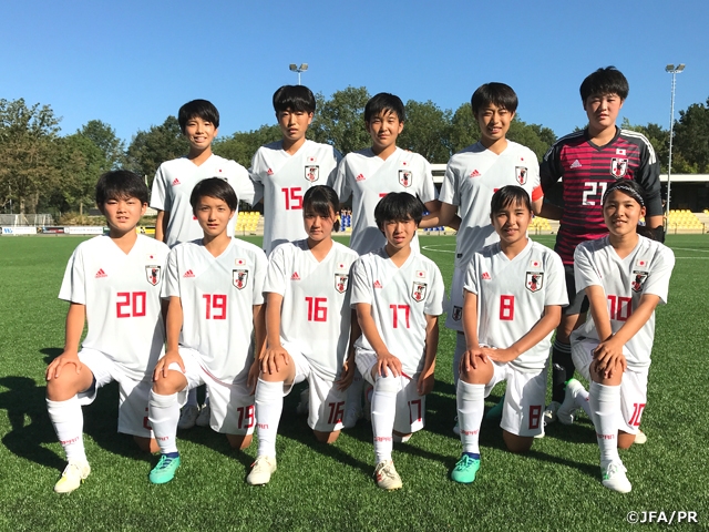 U-16日本女子代表　オランダ遠征最終戦を勝利で締めくくる