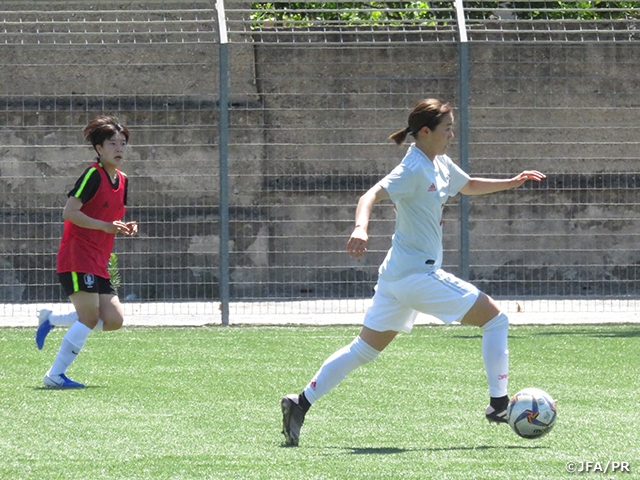 ユニバーシアード日本女子代表　開催地イタリアで韓国代表とトレーニングマッチ