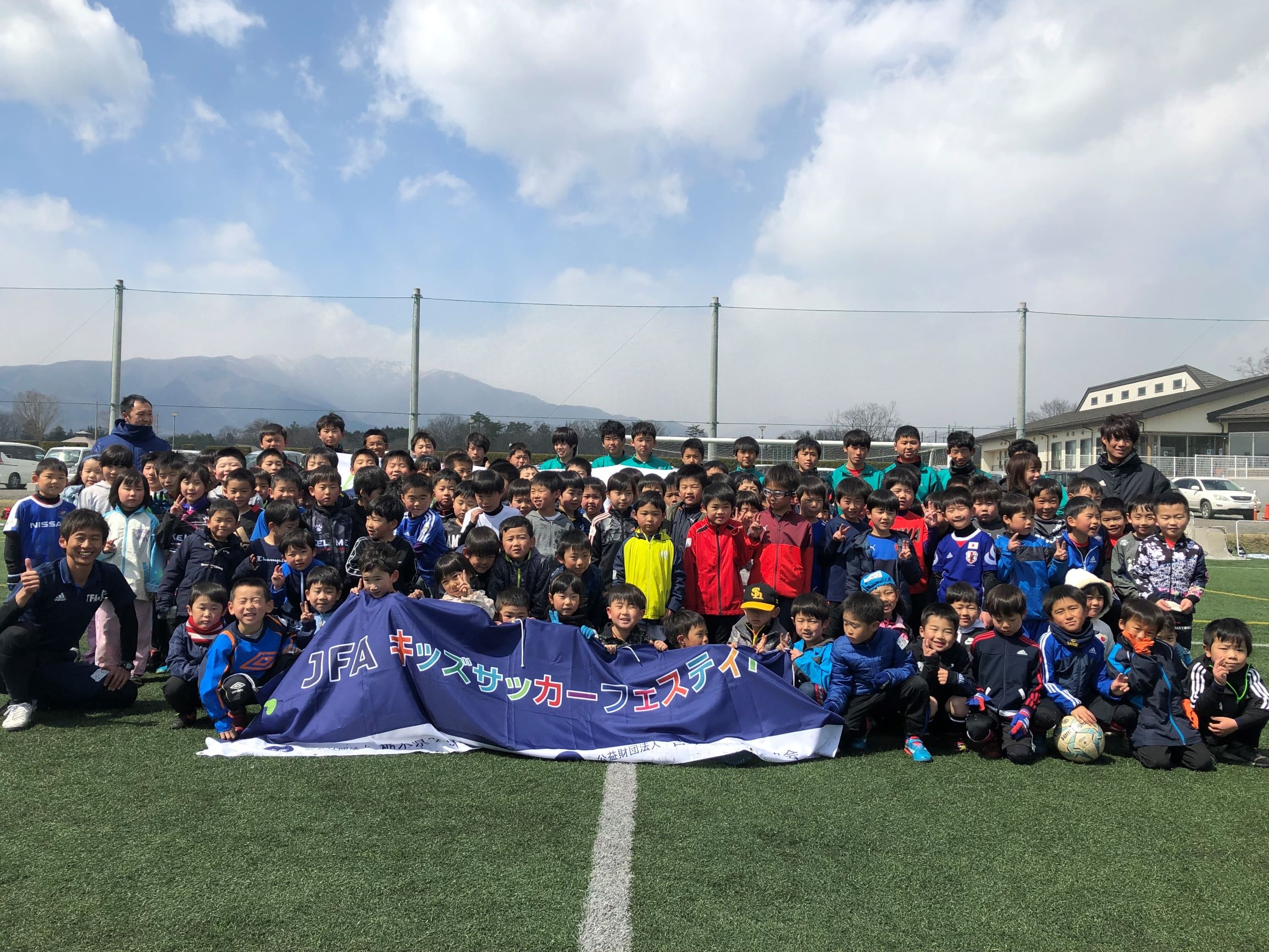 JFAキッズ（U-6/8）サッカーフェスティバル in那須塩原市青木サッカー場