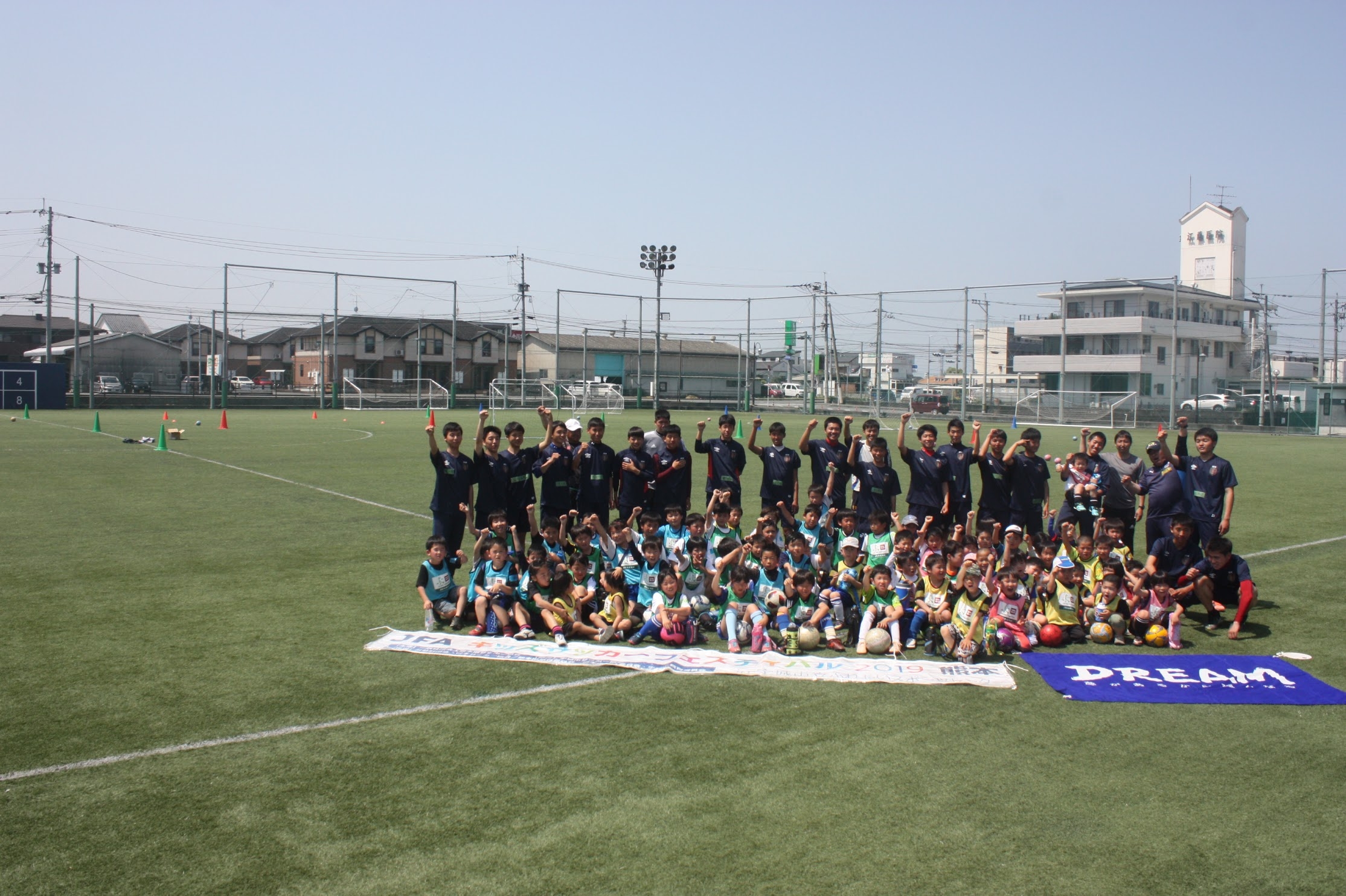 JFAキッズサッカーフェスティバル in 宇城市立ふれあいスポーツセンター