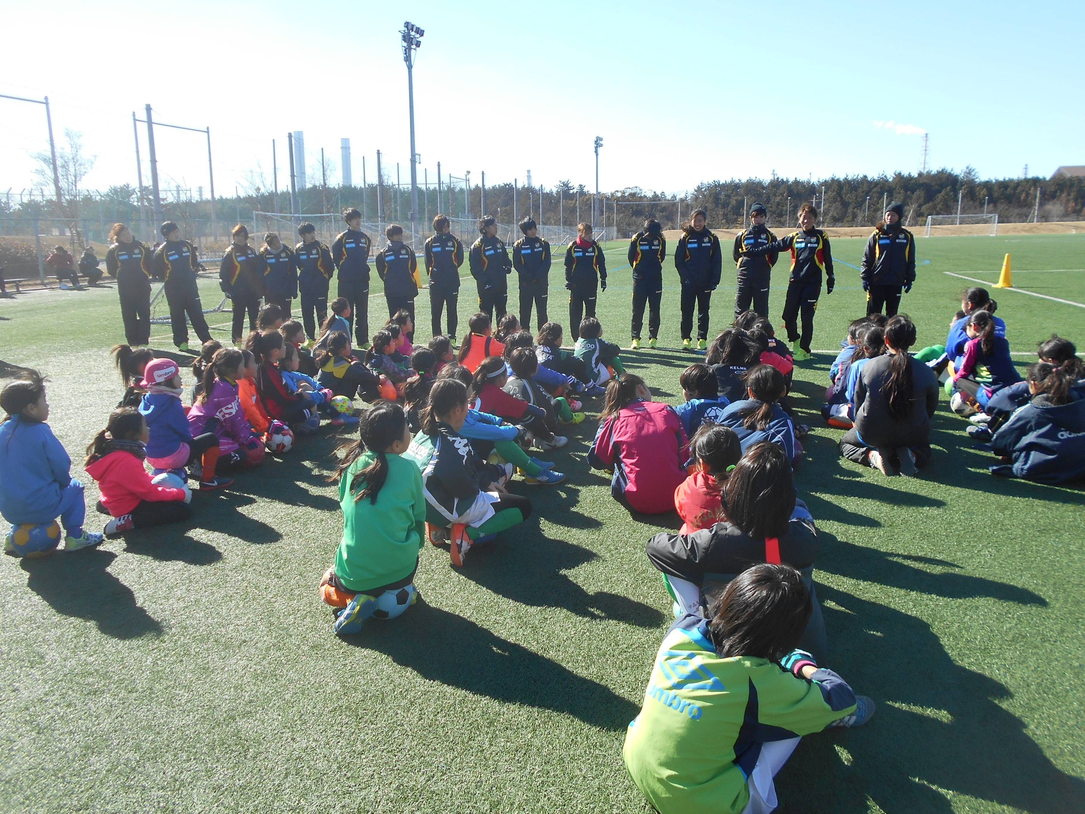 JFAガールズサッカーフェスティバル in フクダ電子スクエア