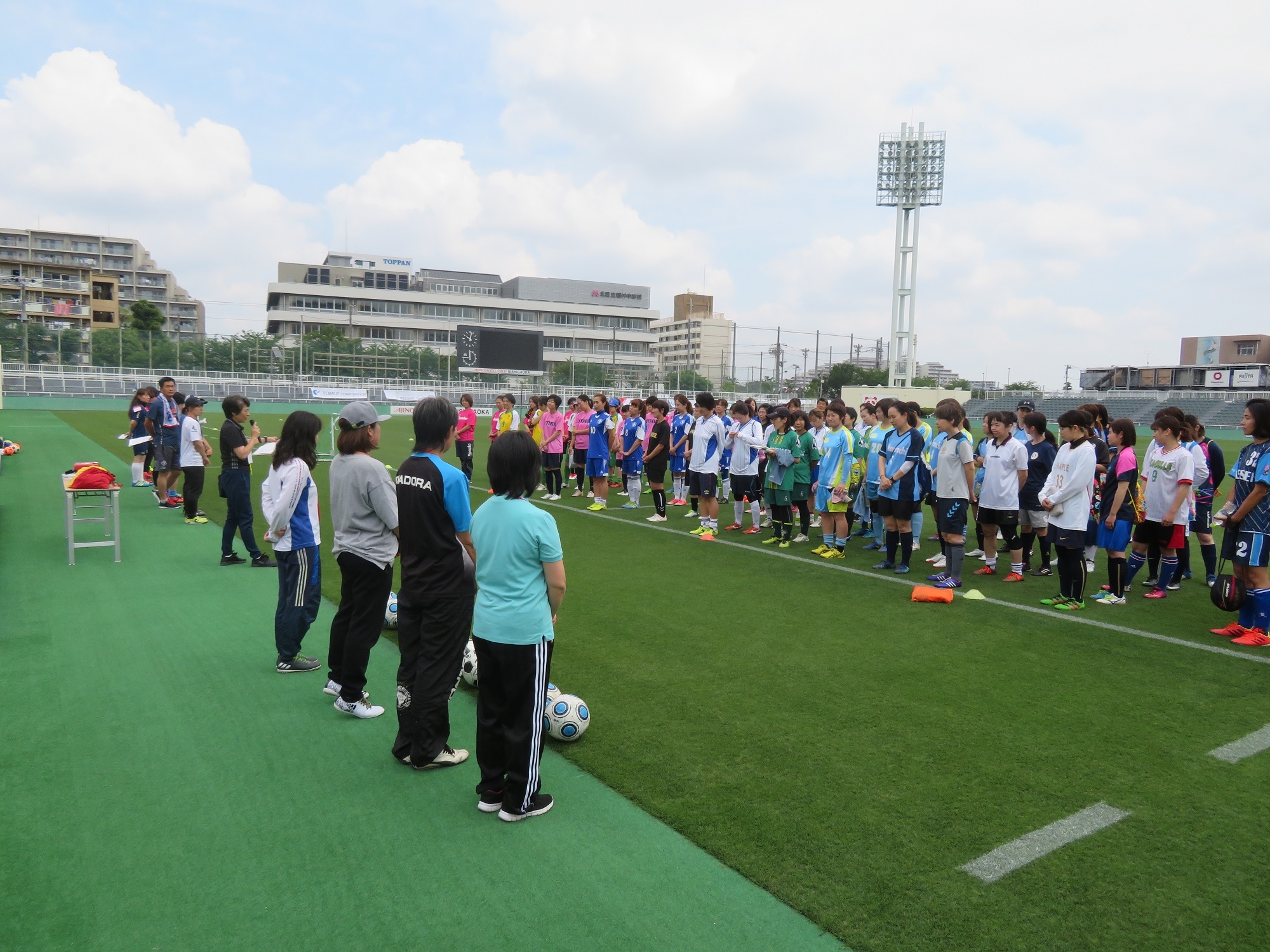 JFAレディースサッカーフェスティバル in 味の素フィールド西が丘