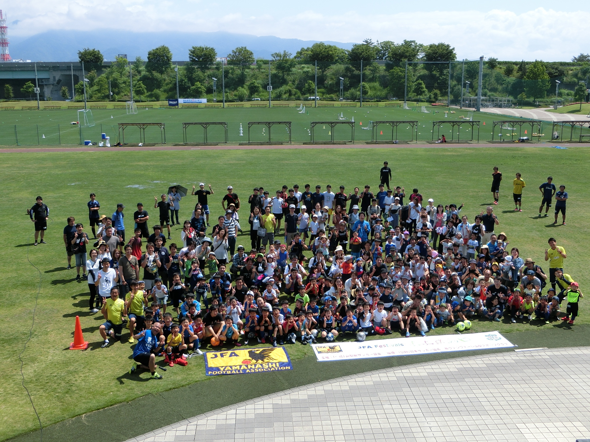 JFAキッズ（U-6/8）サッカーフェスティバル in 昭和町押原公園