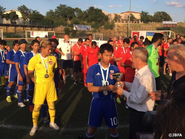 ブラインドサッカー男子日本代表「第2回ブラインドサッカーアンカラカップ」準優勝。フェアプレー賞も受賞