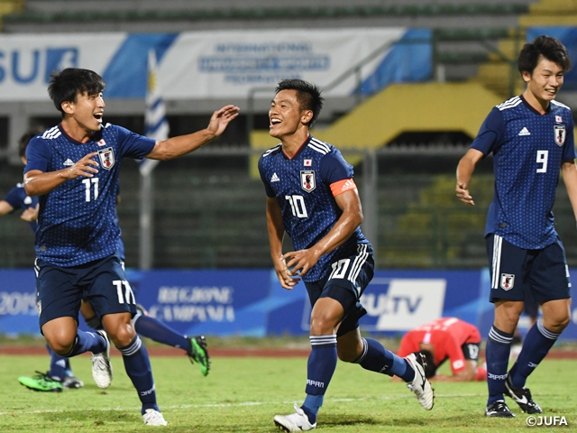 Japan Universiade National Team defeats Korea Republic to advance to Semi-finals of the 30th Summer Universiade Napoli 2019
