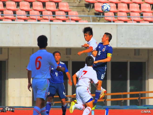 U-17日本代表、U-17新潟県選抜との最終戦に勝利 ～第23回国際ユースサッカーin新潟～