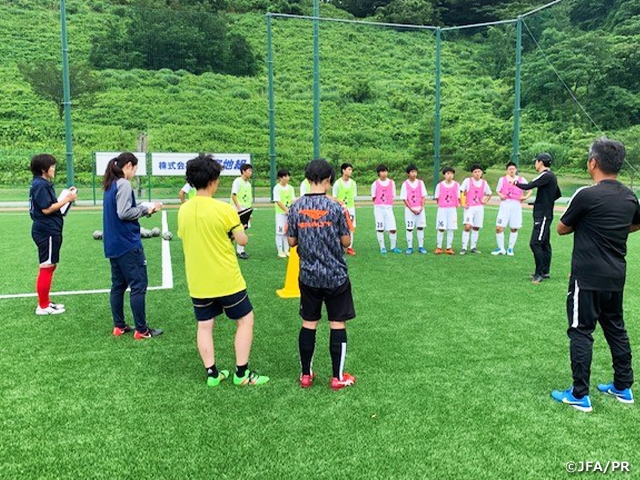 The Second edition of 2019 refresher course for female coaches held in Ishikawa