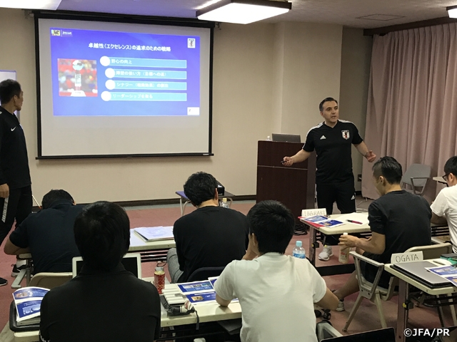 The 2nd module of Futsal Class A Coach Training Course 2019 held at Hakone-machi, Kanagawa
