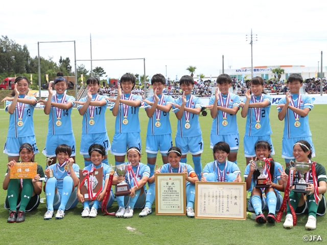 十文字高校(東京)が初優勝！ ～令和元年度全国高等学校総合体育大会サッカー競技大会 女子～