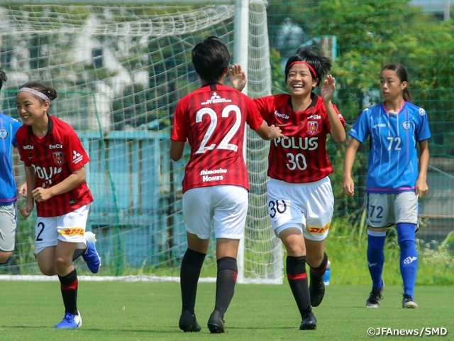 浦和が関東大会決勝の再戦を制しファイナルへ　JFA 第24回全日本U-15女子サッカー選手権大会