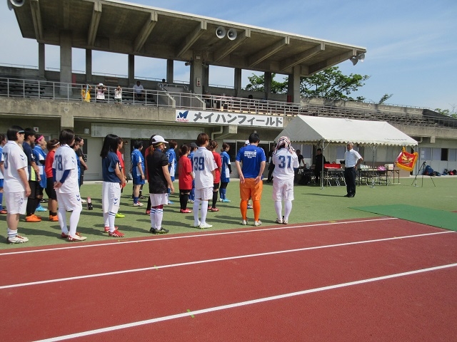 JFAレディースサッカーフェスティバル in メイハンフィールド（名張市民陸上競技場）