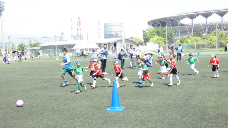 JFAキッズ（U-6）サッカーフェスティバル in フクダ電子スクエア