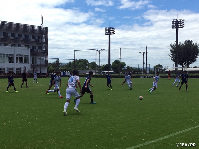 U-18日本代表SBSカップに向けてトレーニングマッチを実施！