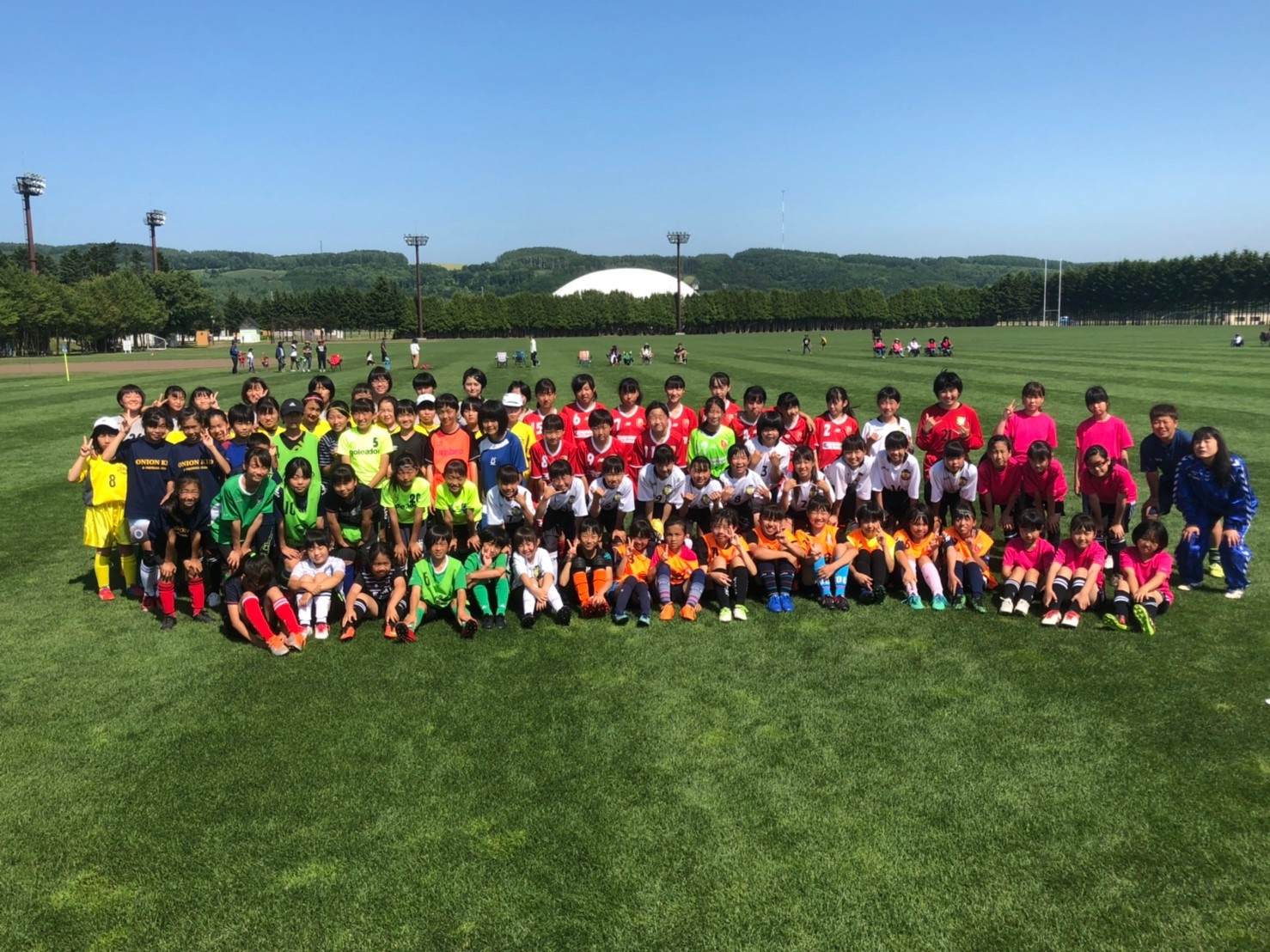JFAレディース／ガールズサッカーフェスティバル in 網走スポーツ・トレーニングフィールド
