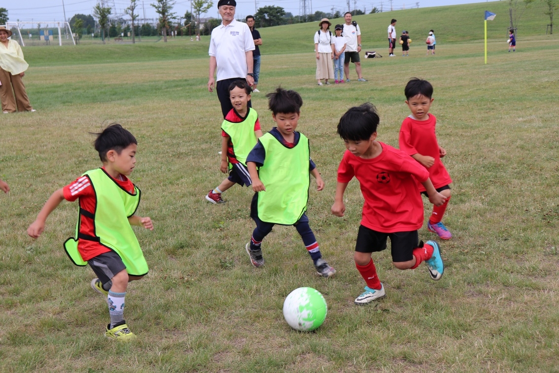 JFAキッズ（U-6）サッカーフェスティバル in 岩見沢市幌向緑地公園