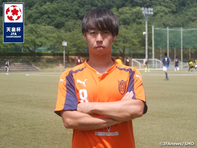 「大学サッカーに注目してほしい」紺野和也選手（法政大学）インタビュー　天皇杯 JFA 第99回全日本サッカー選手権大会