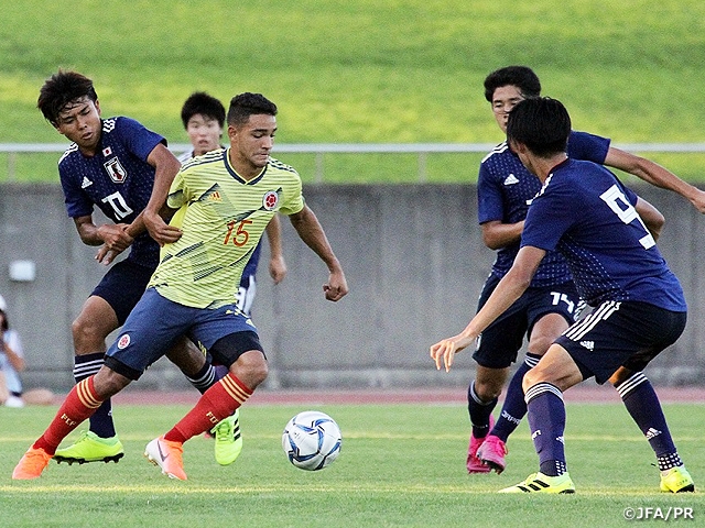 U-18 Japan National Team loses to Colombia, finishes as runners-up for the second year in a row at the SBS Cup International Youth Soccer 
