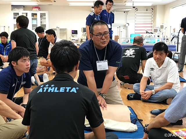 四国初、スポーツ救命ライセンス講習会を香川県で開催
