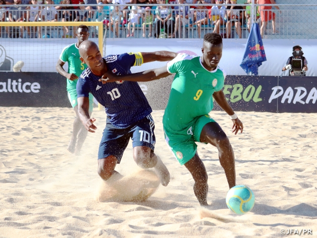 ビーチサッカー日本代表ポルトガル遠征　セネガルに敗れ4位で大会を終える～BSWW Mundialito Nazare 2019