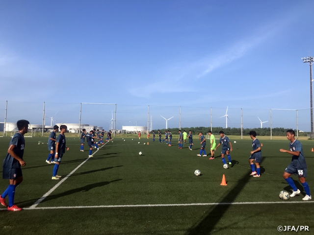 U-18チャイニーズタイペイ代表のトレーニングキャンプを受け入れ（8/4～8/14＠茨城県鹿嶋市、潮来市）