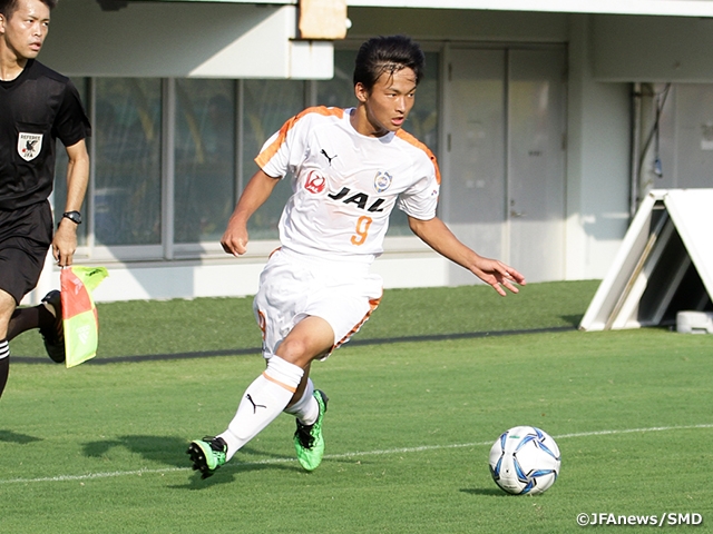 Kashiwa and Shimizu share a point apiece at the 11th Sec. of the Prince Takamado Trophy JFA U-18 Football Premier League EAST