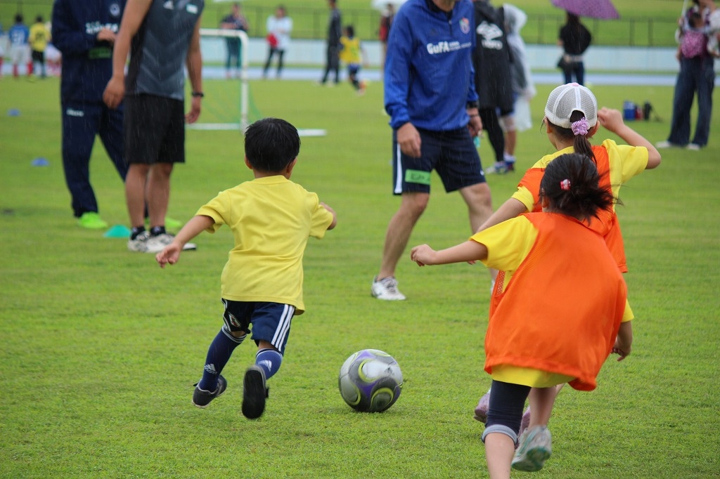 JFAキッズ（U-6/8）サッカーフェスティバル in 高崎市浜川陸上競技場