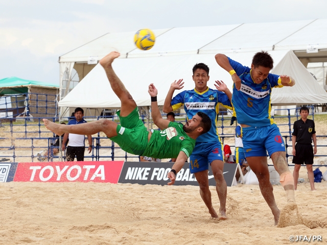JFA 14th Japan Beach Soccer Tournament to kick-off on 6 September