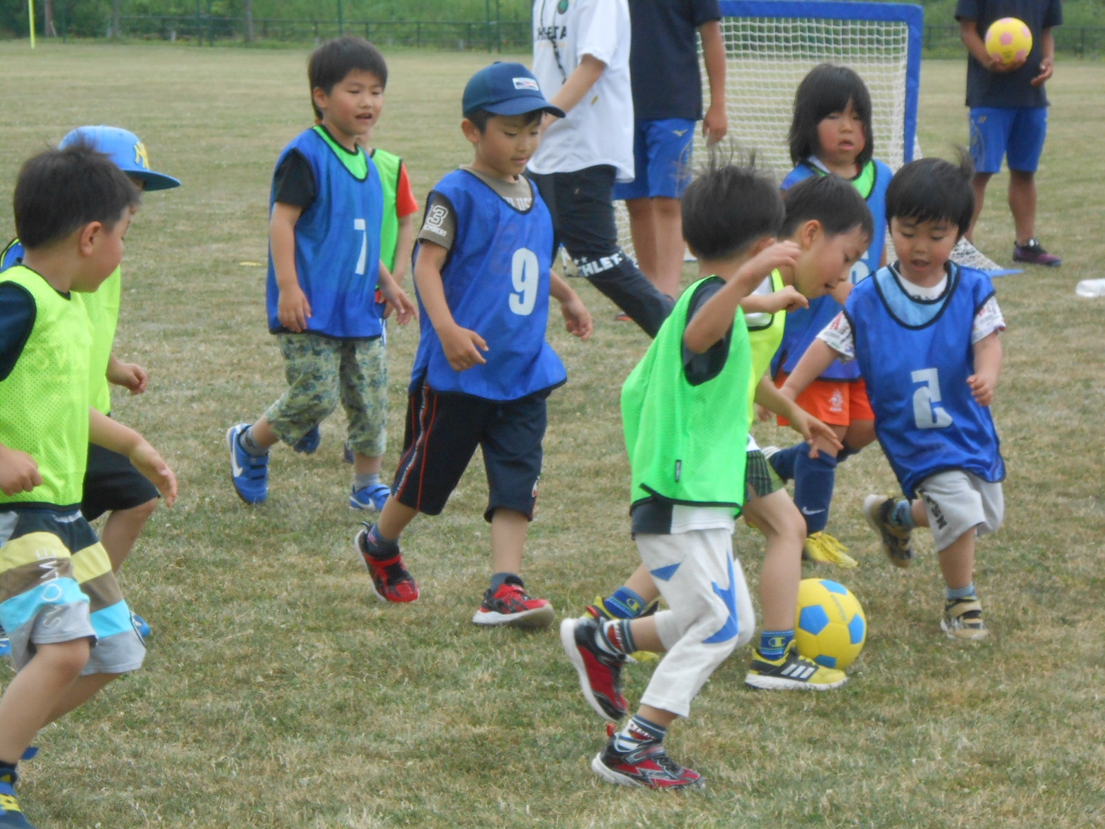 JFAキッズ（U-6/8）サッカーフェスティバル in 稚内市若葉台球技場