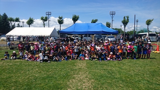 JFAキッズ（U-6/8）サッカーフェスティバル in 新十津川ふるさと公園サッカーコート