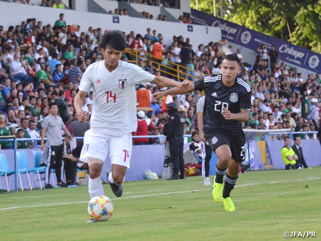 U 22日本代表 ゴールが遠くメキシコとスコアレスドロー U 22日本代表 北中米遠征 Jfa 公益財団法人日本サッカー協会