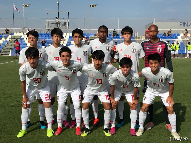 U 18日本代表スペイン遠征 最終戦を飾り いよいよafc U 19選手権予選へ Jfa 公益財団法人日本サッカー協会