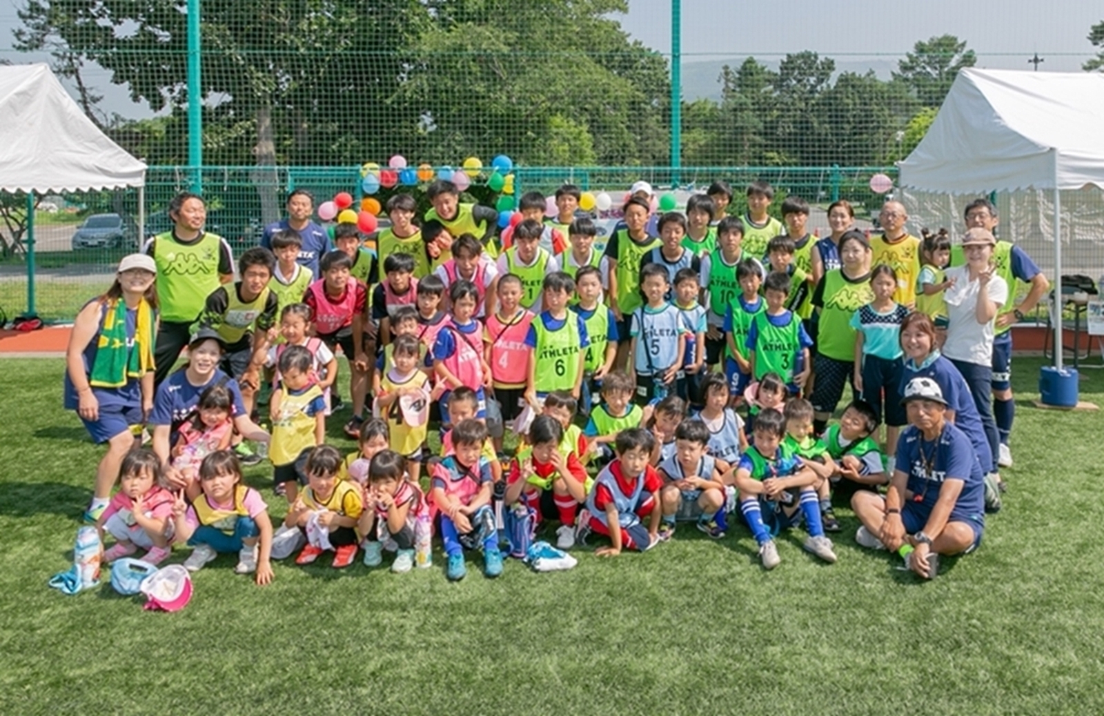 JFAキッズ（U-6/8/10）サッカーフェスティバル in まなびの里サッカー場