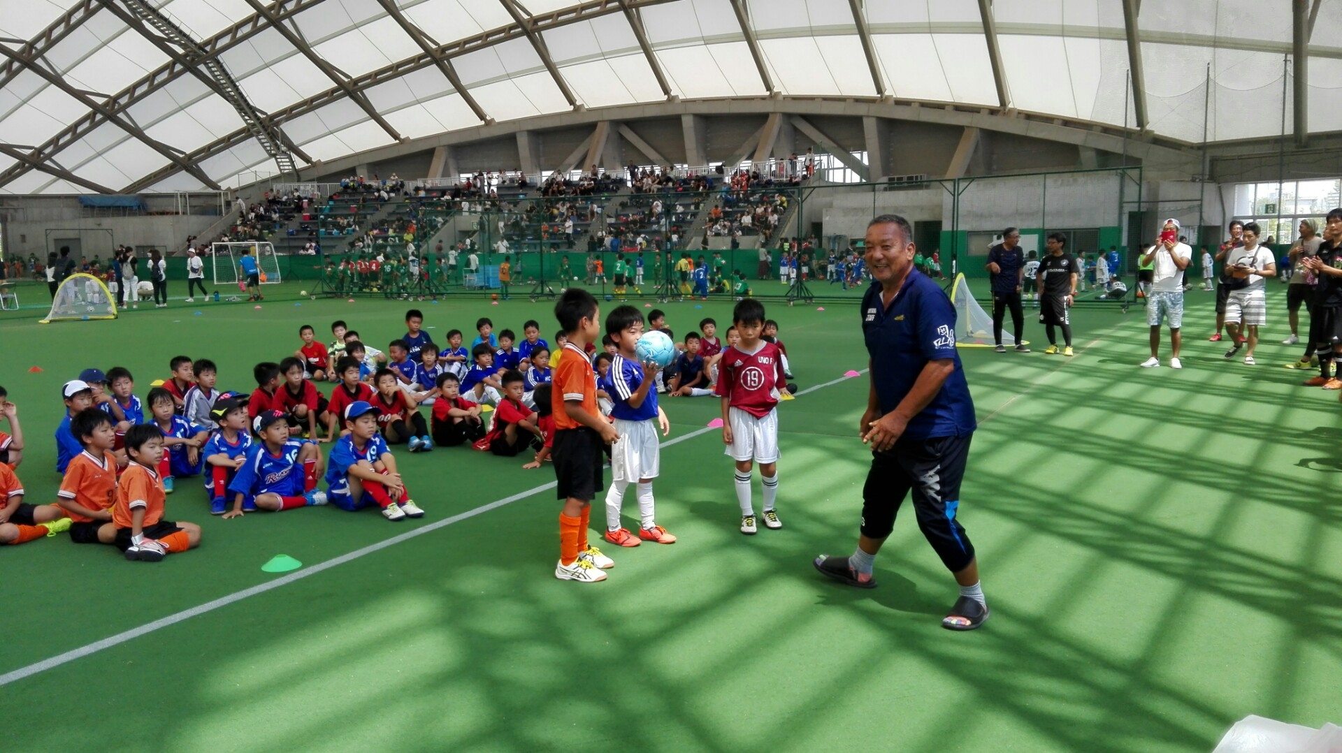 JFAキッズ（U-6/8）サッカーフェスティバル in 岡山ドーム