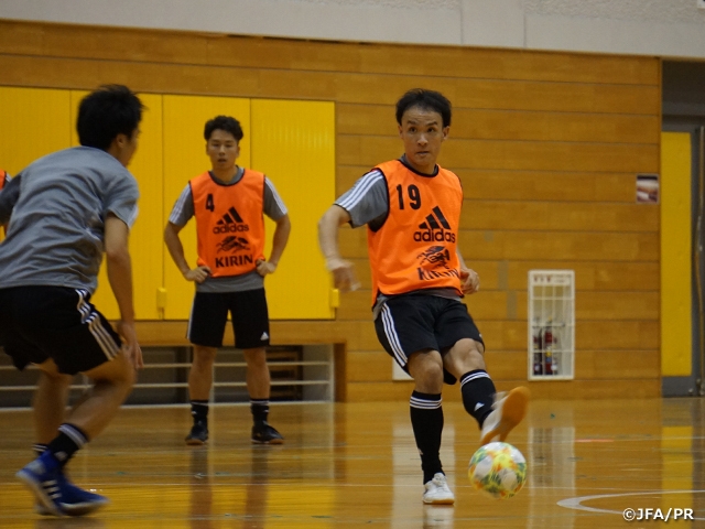 フットサル日本代表　国際親善試合に向けて長岡にてトレーニングを開始 ～フットサル国際親善試合　対フットサルタイ代表（9/23＠新潟・9/25＠愛知）