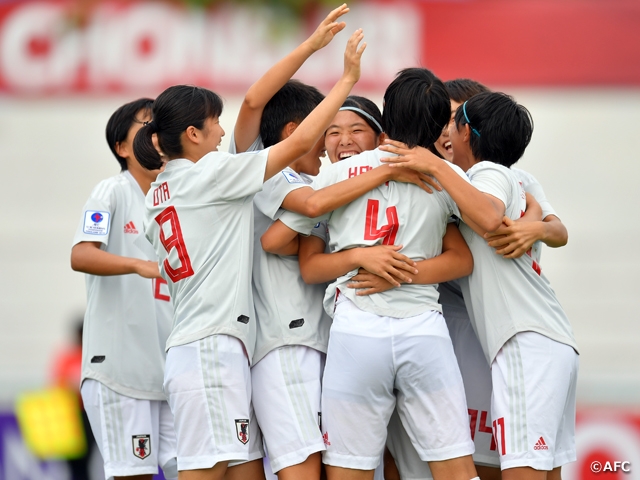 大会2戦目はバングラデシュに9-0で快勝 ～AFC U-16女子選手権タイ2019～