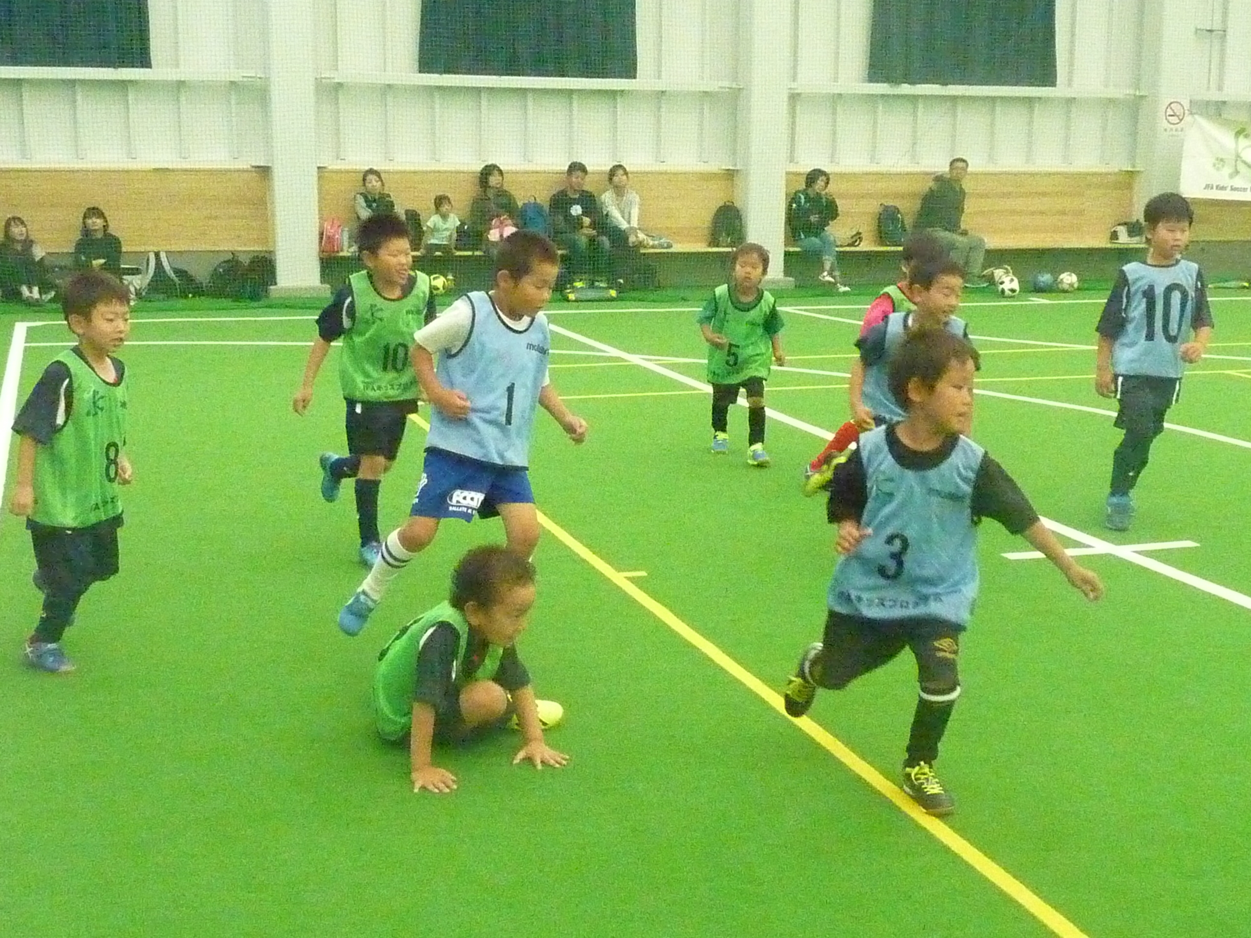 JFAキッズ（U-6/8）サッカーフェスティバル in 岩手中部クリーンセンター（クリーンドーム）