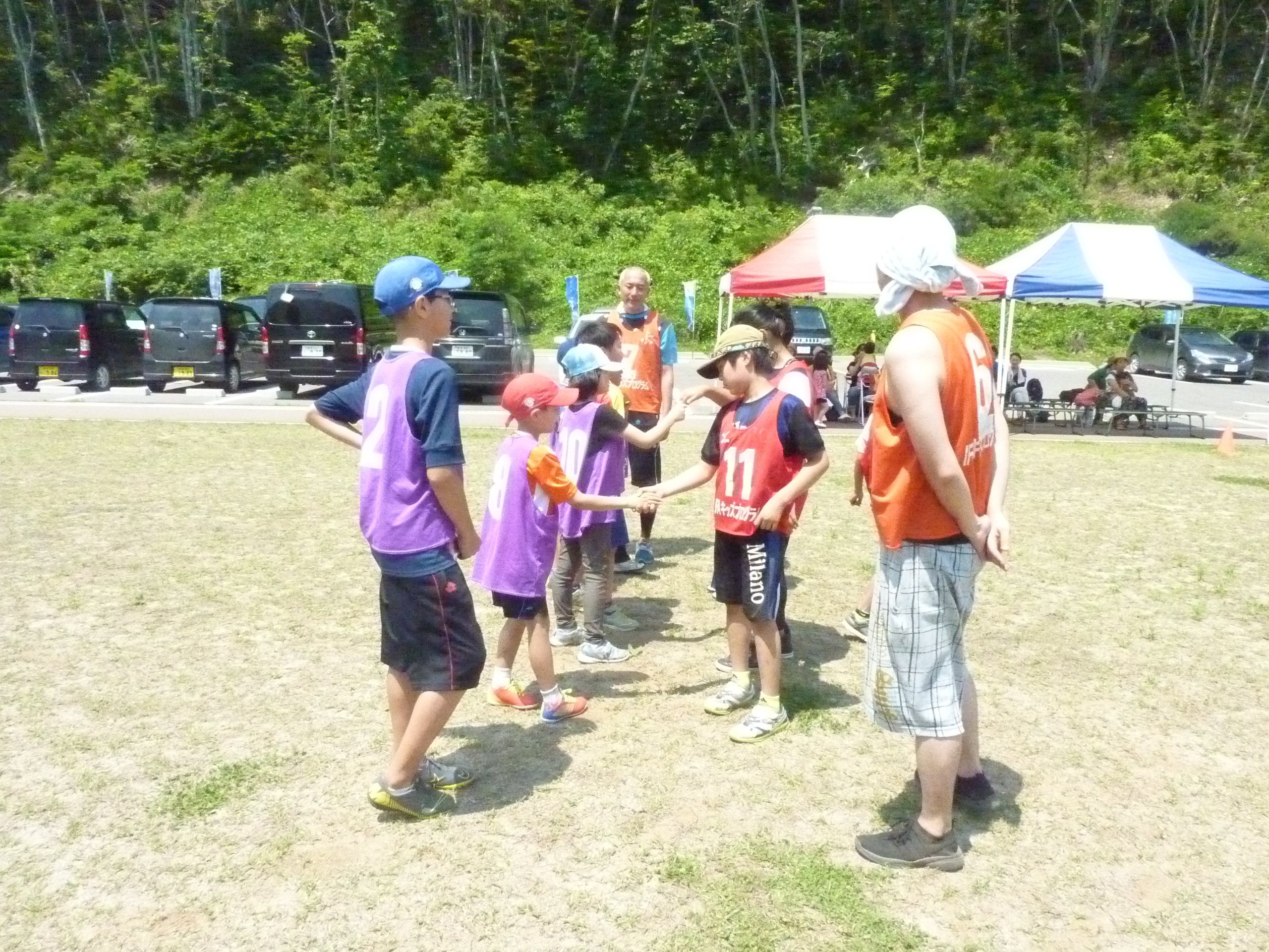 JFAキッズ（U-6/8/10）サッカーフェスティバル in 普代浜園地キラウミ