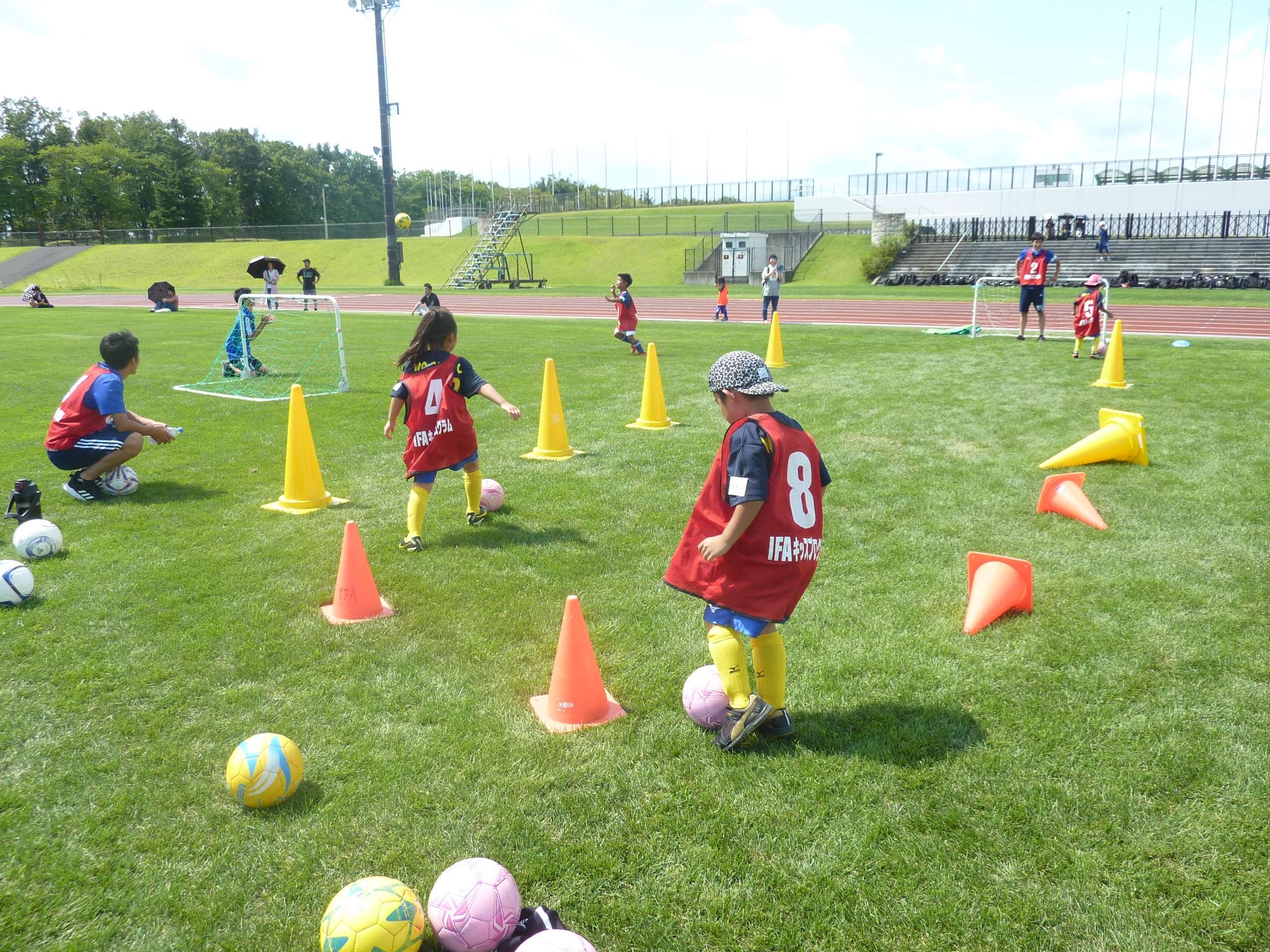 JFAキッズ（U-6/8）サッカーフェスティバル in 北上市総合運動公園補助競技場