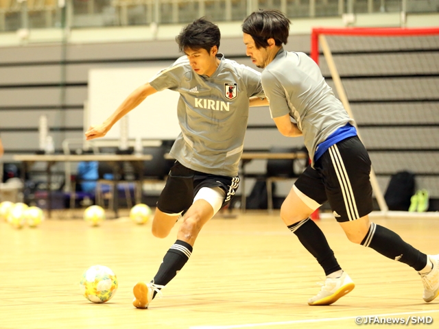 Japan Futsal National Team holds official training at Nagaoka ahead of International Friendly Match vs Thailand Futsal National Team