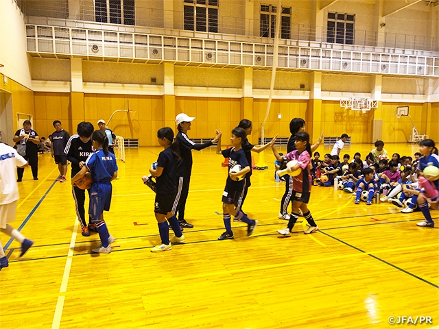 女子サッカーレガシープログラムin静岡