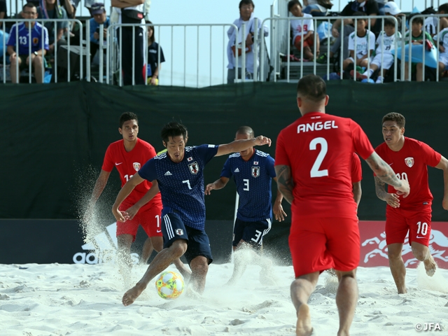 ビーチサッカー日本代表、強豪タヒチにPK戦の末勝利！ ～ビーチサッカー国際親善大会（9/27～29＠兵庫/明石市大蔵海岸公園）～