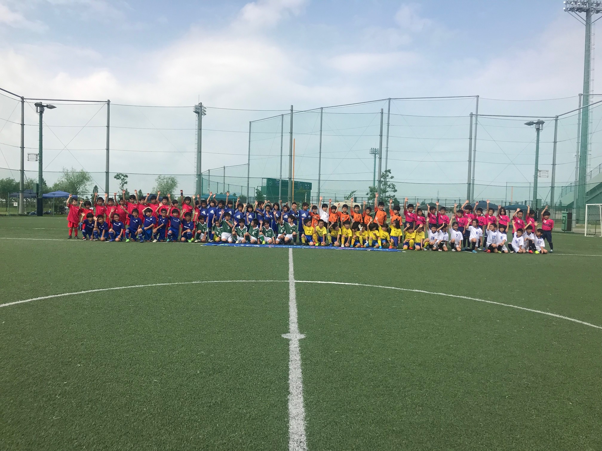 JFAキッズ（U-8）サッカーフェスティバル in みどりと森の運動公園体育施設