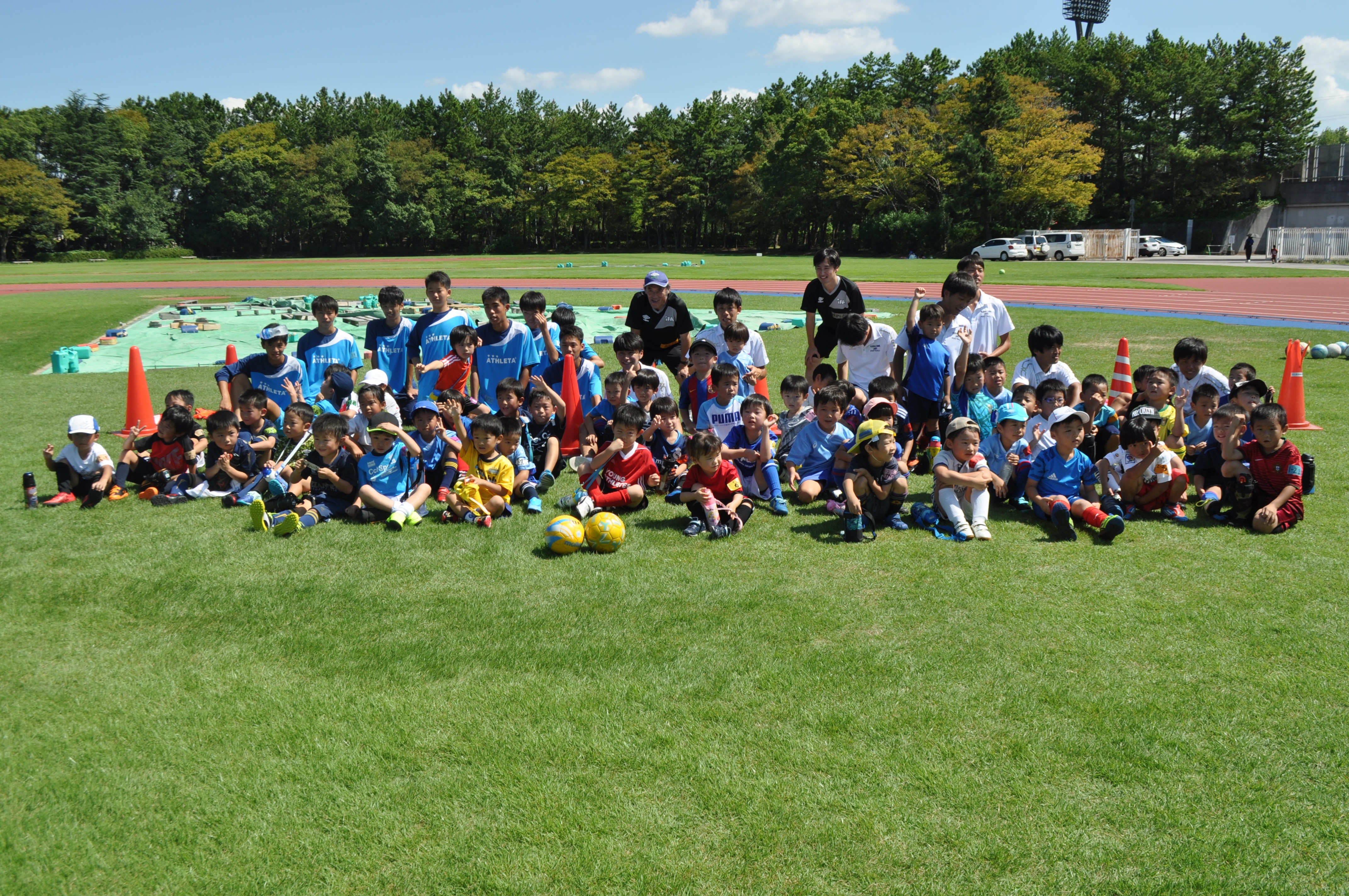 JFAキッズ（U-6/8）サッカーフェスティバル in 石川県西部緑地公園陸上競技場サブグラウンド