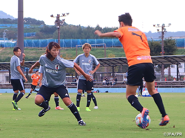 世界基準を求めて連日男子と合同トレーニング　～なでしこジャパン国際親善試合　カナダ女子代表戦