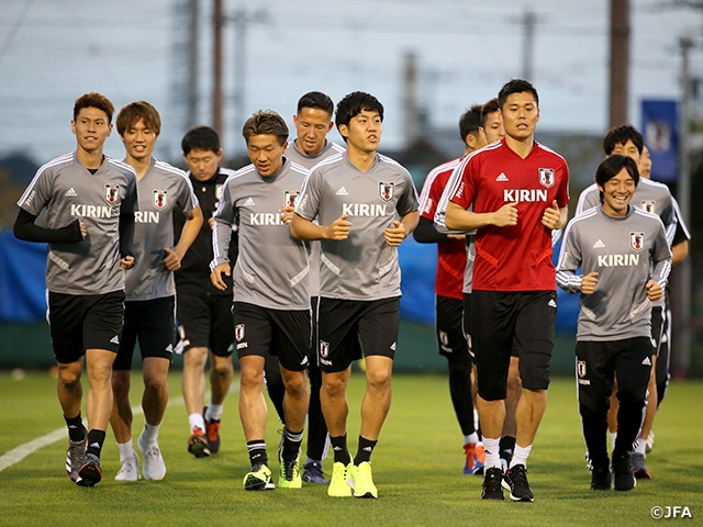 SAMURAI BLUE starts training camp ahead of matches against Mongolia and Tajikistan at the FIFA World Cup Qatar Asian Qualification Round 2